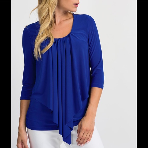 Joseph Ribkoff Tops - JOSEPH RIBKOFF NWT Royal Sapphire Top